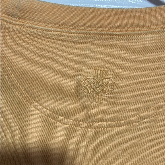 Yellow Crewneck Sweater with Ribbed Details - Picture 7 of 8
